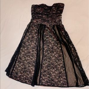 Nanette Lenore strapless lace dress - classic!